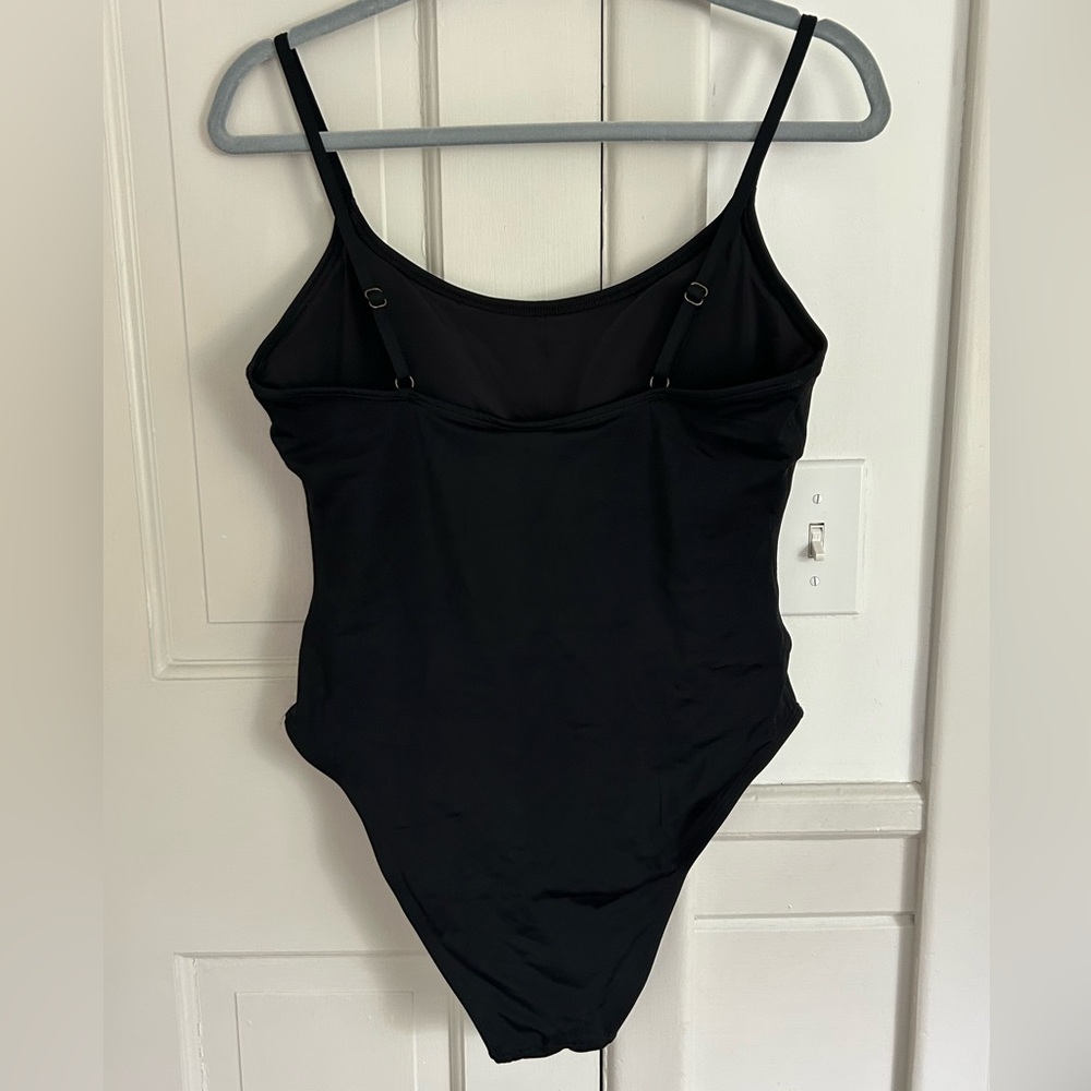 Andie Cheeky Amalfi Classic Black One-Piece Swimsuit Large - Picture 5 of 5